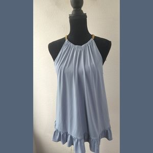 Michael Michael Kors NWT Chain Straps Dressy Top Sz Large